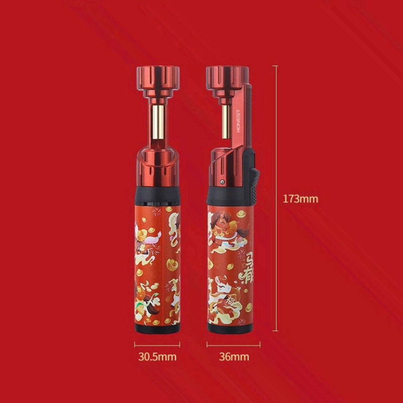 Smoking Gun Kit - ชุดจุดไฟแบบพ่นลมกันลม รุ่น Honest New Metal ปี
