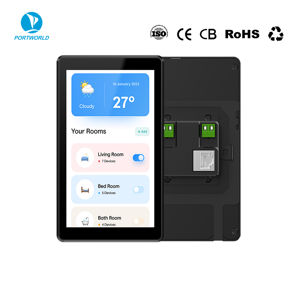 Home Bar Android - จอสัมผัสติดผนัง Sunworld Metal Frame ขนาด 5.5