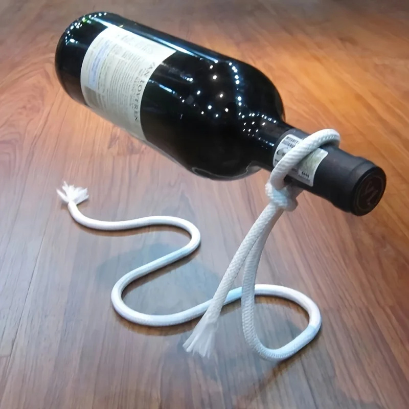 Home Bar Stand - Creative ชั้นวางขวดไวน์บุคลิกภาพเชือกผู้ถือวิสกี้ Serpentine งู Suspension CHAIN