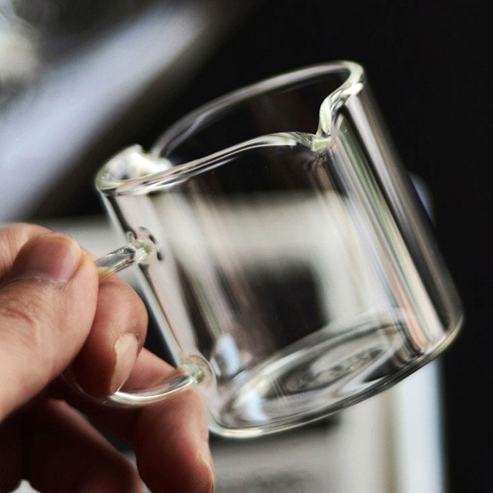 Home Bar Set - ชุดแก้วเอสเพรสโซ 2 ชิ้น แก้วบอโรซิลิเกตใส 100 มล.