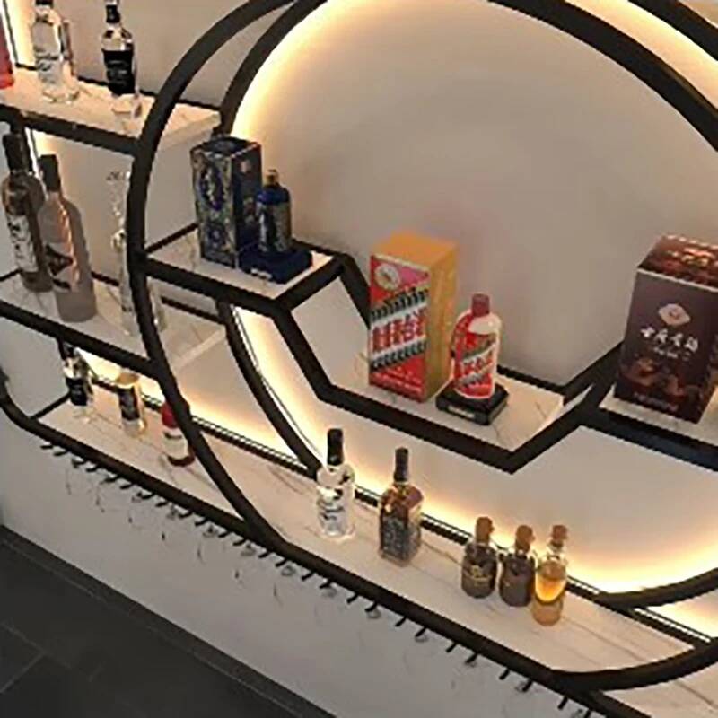 ตู้โชว์ไวน์ ไนท์คลับ ชั้นวางขอ - Home Bar Shelves บทวิจารณ์และราคา