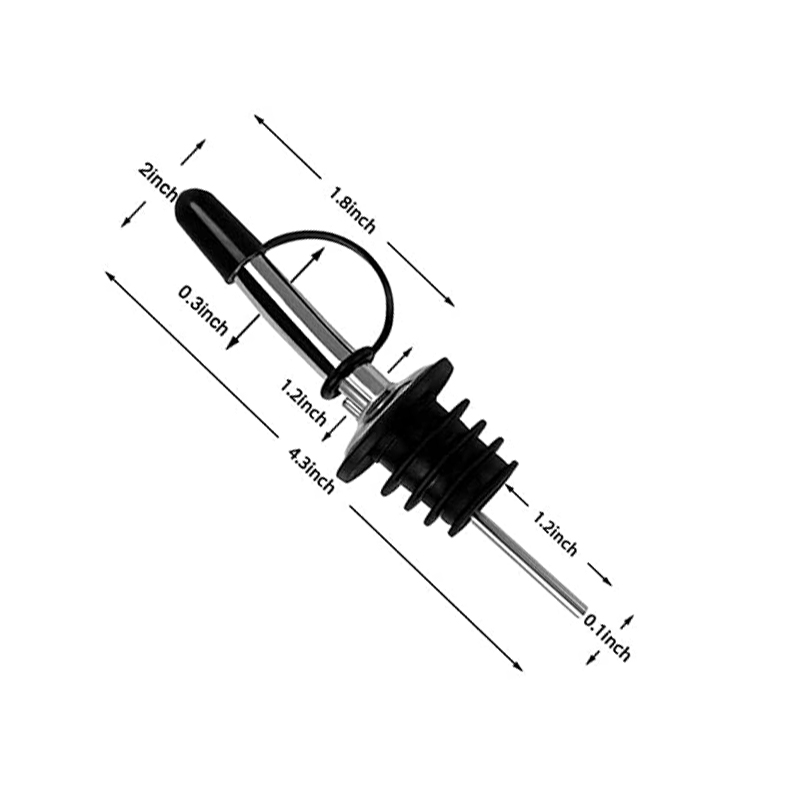 สแตนเลสสตีลความเร็ว Pourers Sp - Speed Pourer Cap บทวิจารณ์และราคา