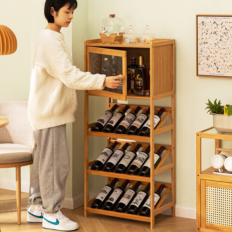 ไม้ไผ่ชั้นวางไวน์ 3/4 ชั้นอิสร - Home Bar Shelves บทวิจารณ์และราคา