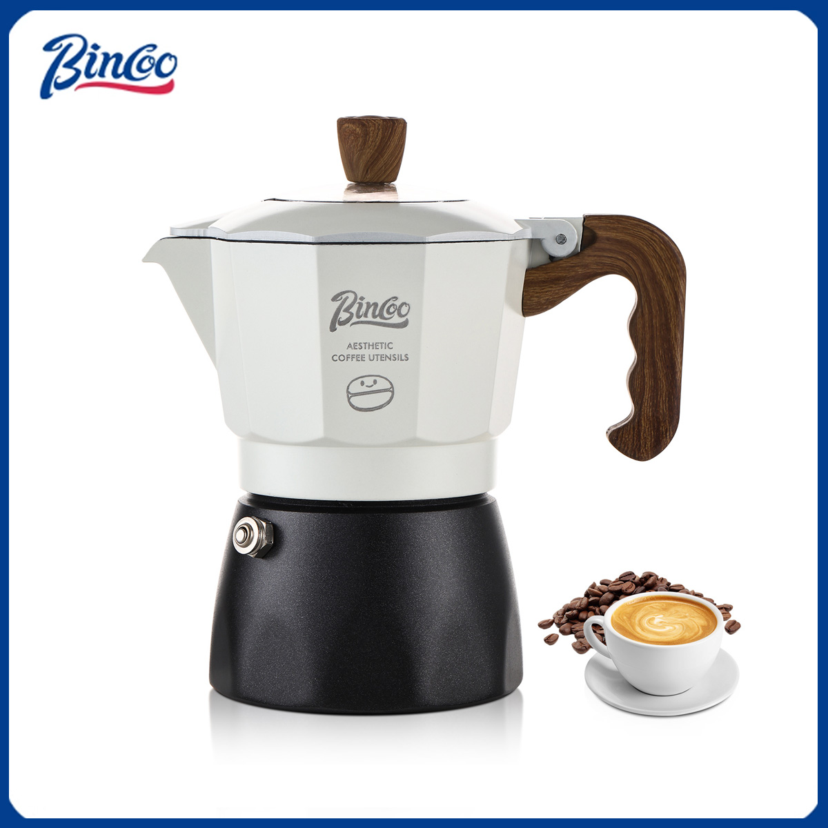 เครื่องชงกาแฟมอค่าพอต Bincoo แ - Home Barista บทวิจารณ์และราคา