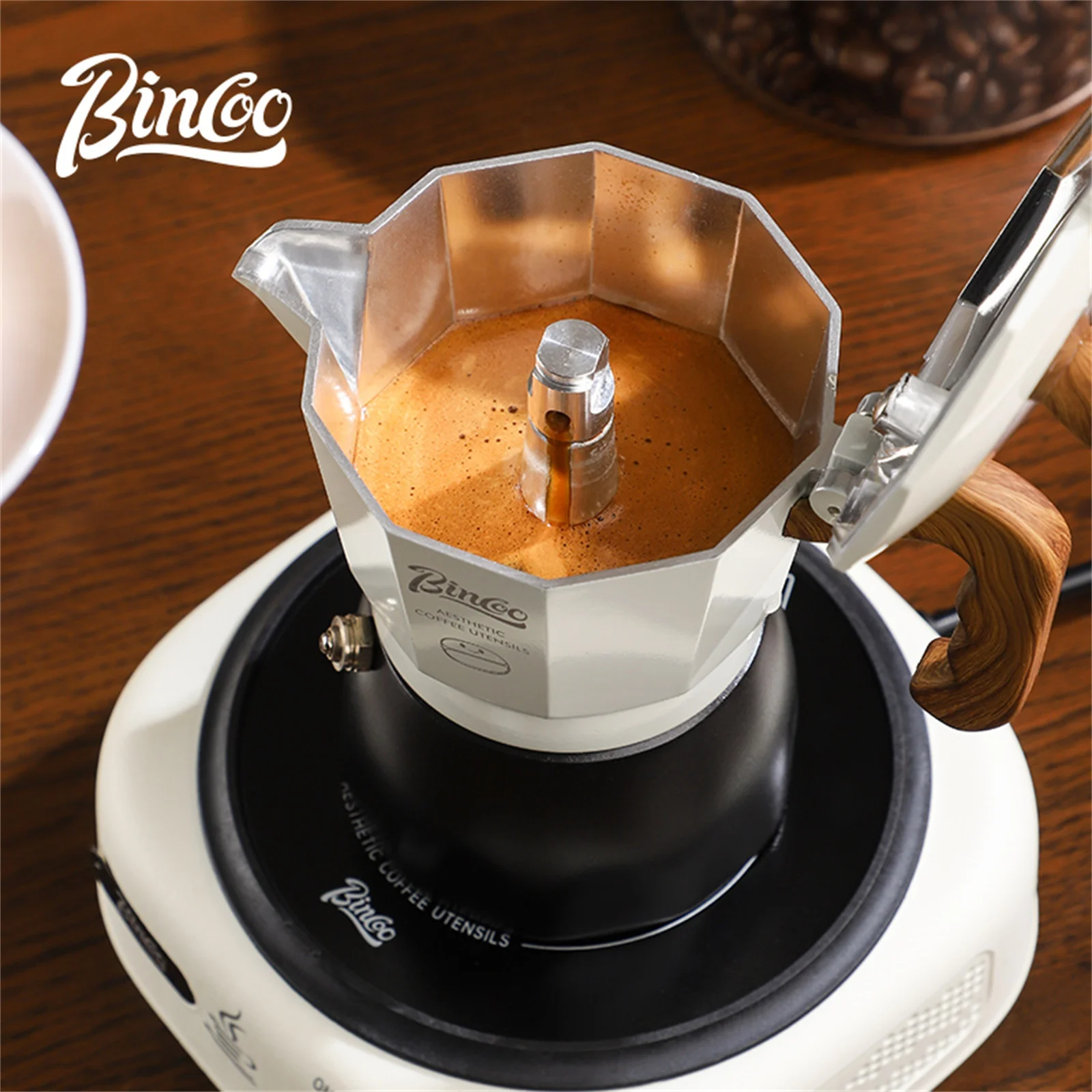 เครื่องชงกาแฟมอค่าพอต Bincoo แ - Home Barista บทวิจารณ์และราคา