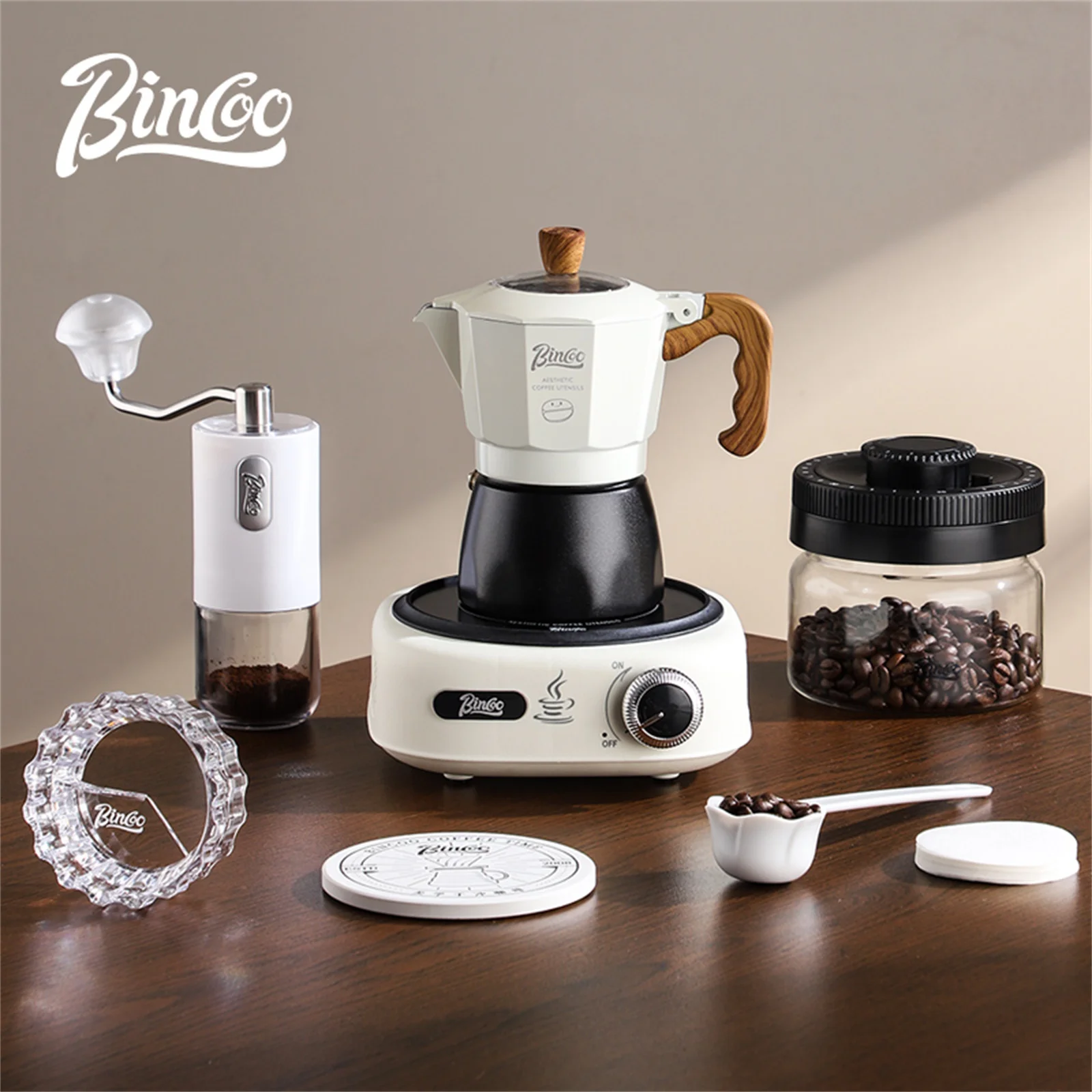เครื่องชงกาแฟมอค่าพอต Bincoo แ - Home Barista บทวิจารณ์และราคา