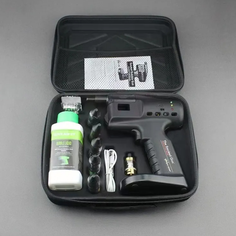ชุดเครื่องพ่นไอน้ำแบบพกพา - เค - Smoking Gun Kit บทวิจารณ์และราคา
