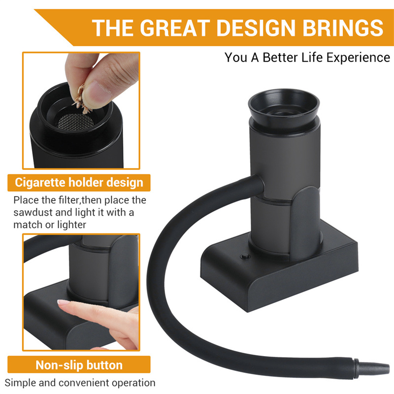 แบบพกพาค็อกเทลสูบบุหรี่ชุดปืนส - Smoking Gun Kit บทวิจารณ์และราคา