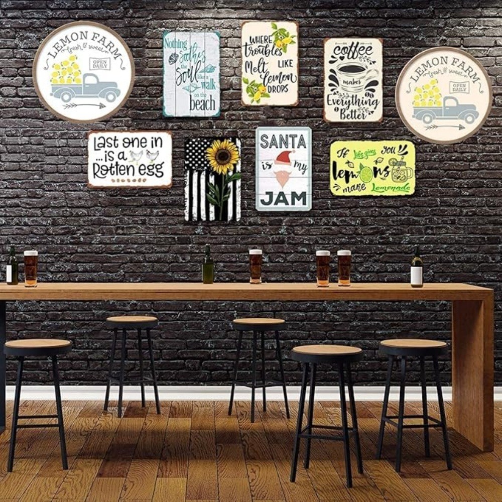 CIFBUY วินเทจ ฟันนี่ แคท อะลูม - Home Bar Set บทวิจารณ์และราคา