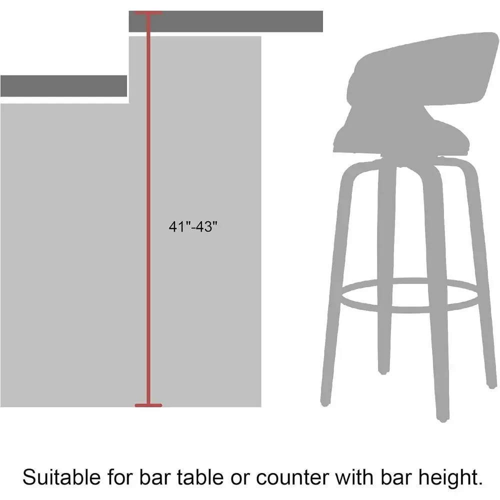 ชุดเก้าอี้บาร์หมุนได้ 2 ตัว ผ้ - Home Bar Stools บทวิจารณ์และราคา