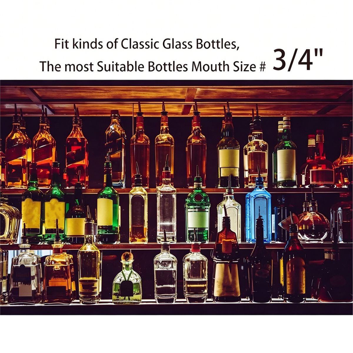 2026 ชุดใหม่ 24 ชิ้น หัวเทเหล้ - Speed Pourer Cap บทวิจารณ์และราคา