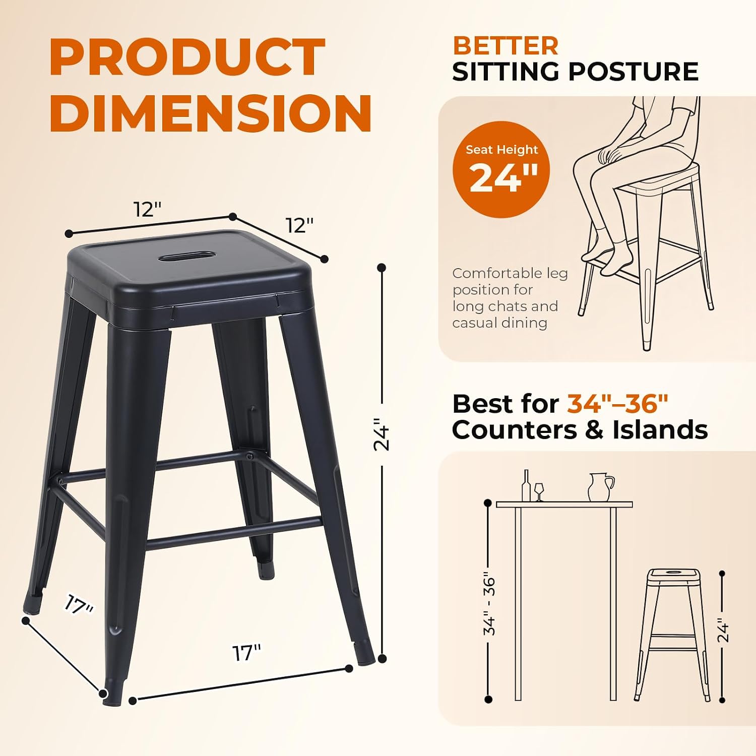 ชุดเก้าอี้บาร์สูงระดับเคาน์เตอ - Home Bar Seating บทวิจารณ์และราคา