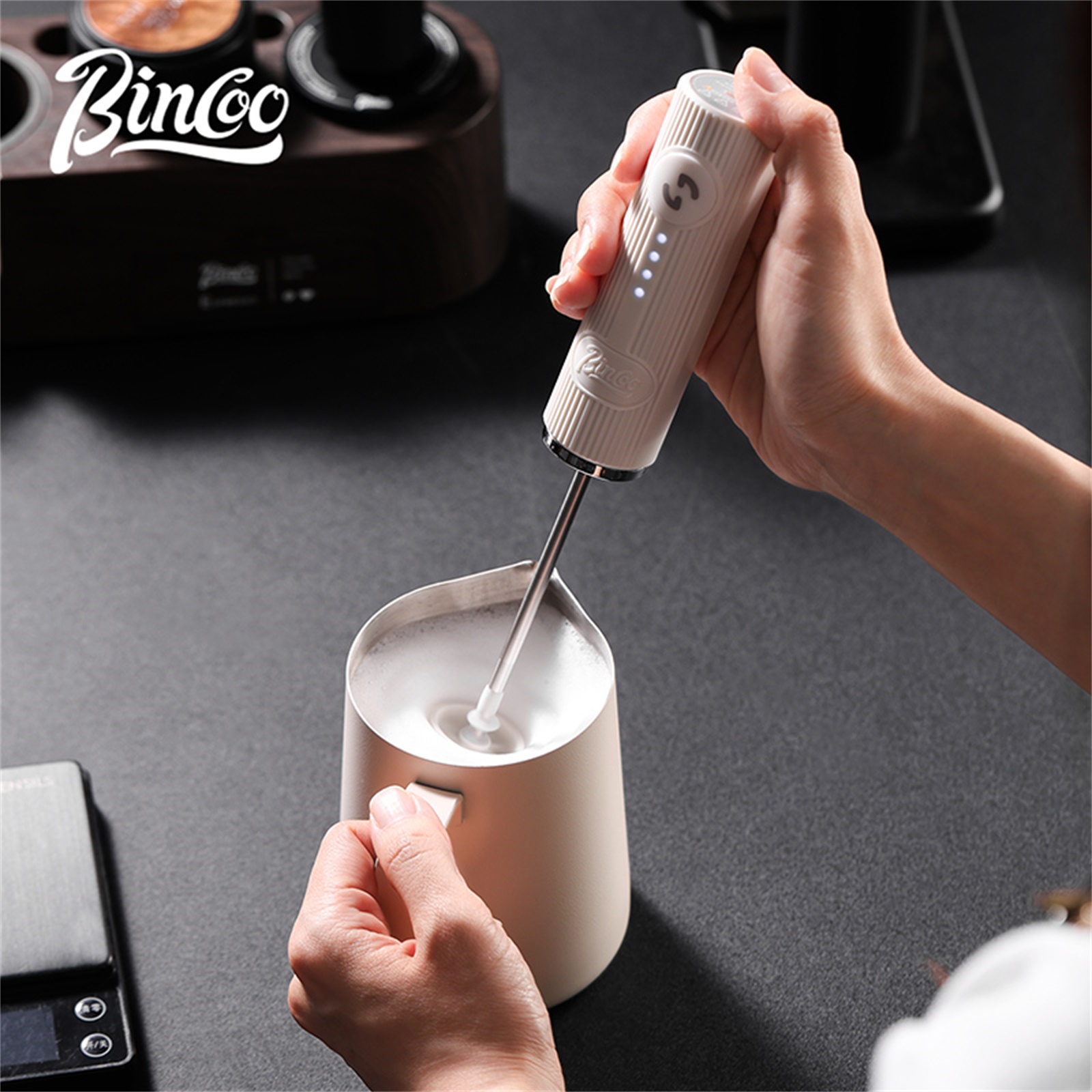 เครื่องตีฟองนมไฟฟ้า Bincoo สำห - Home Barista บทวิจารณ์และราคา