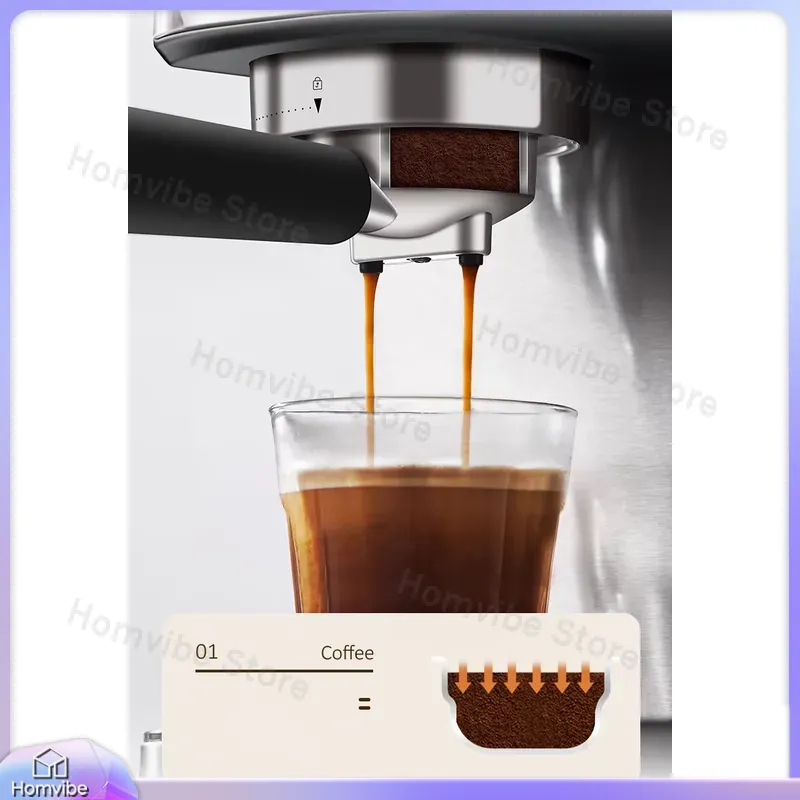 เครื่องชงกาแฟเอสเพรสโซ่สแตนเลส - Home Barista บทวิจารณ์และราคา