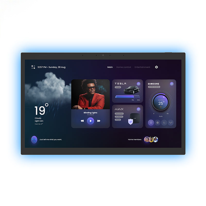 แท็บเล็ตสมาร์ทโฮมติดผนังขนาด 1 - Home Bar Android บทวิจารณ์และราคา