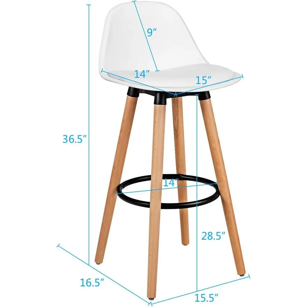 ชุดเก้าอี้บาร์ 4 ตัวพร้อมเบาะห - Home Bar Stools บทวิจารณ์และราคา
