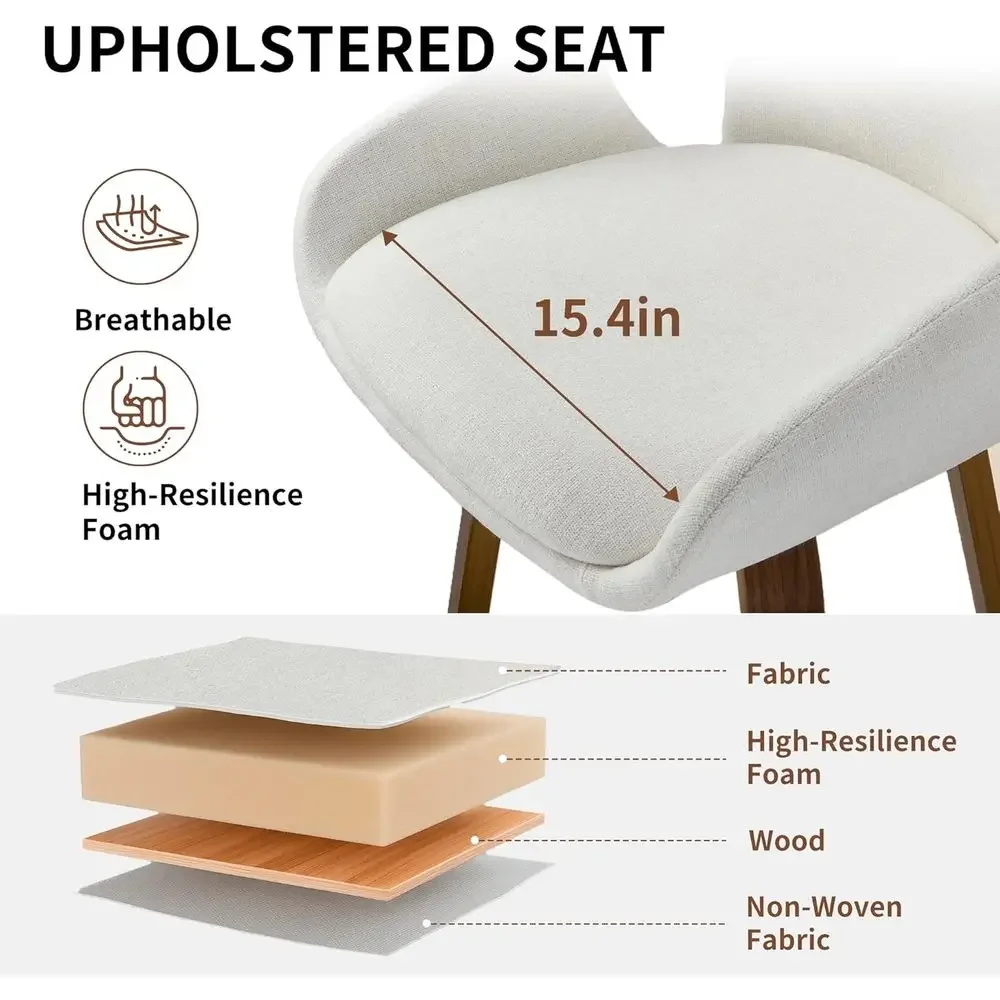เก้าอี้บาร์หมุนได้ผ้าสีเบจพร้อ - Home Bar Stools บทวิจารณ์และราคา