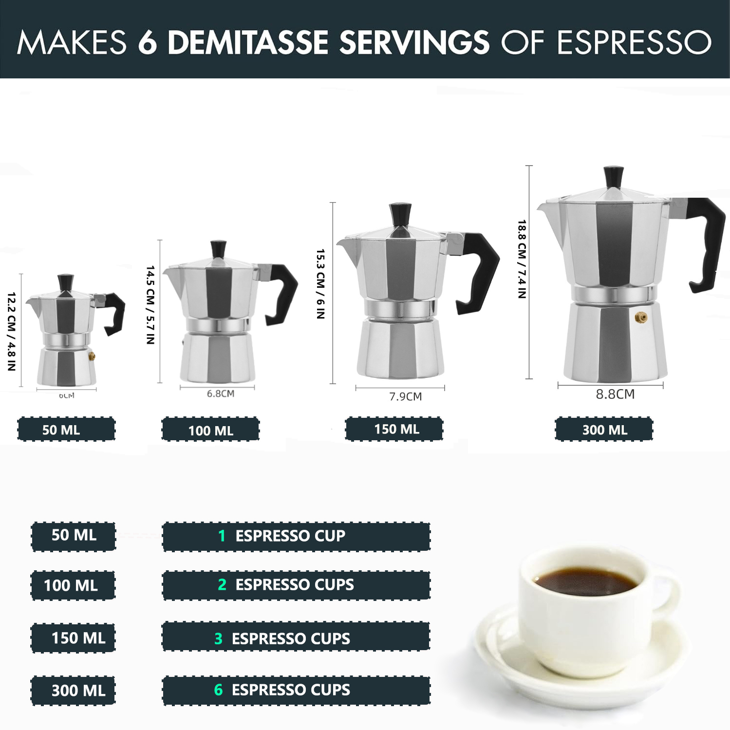หม้อต้มกาแฟโมก้าอะลูมิเนียมแบบ - Home Barista บทวิจารณ์และราคา