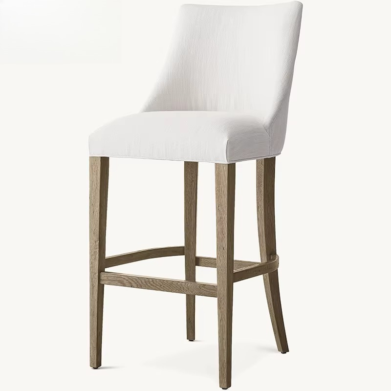 เก้าอี้บาร์ไม้เนื้อแข็งหรูหราส - Home Bar Stools บทวิจารณ์และราคา
