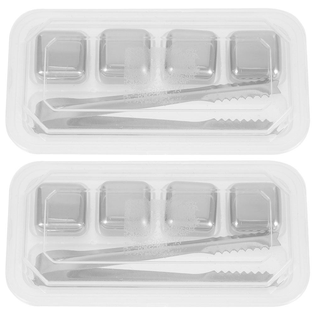 ชุดก้อนน้ำแข็งสแตนเลส 2 ชุด ใช - Home Bar Set บทวิจารณ์และราคา
