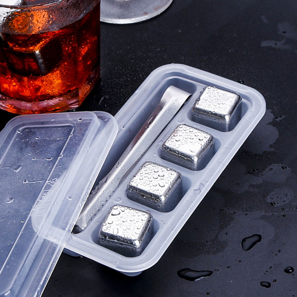 ชุดก้อนน้ำแข็งสแตนเลส 2 ชุด ใช - Home Bar Set บทวิจารณ์และราคา