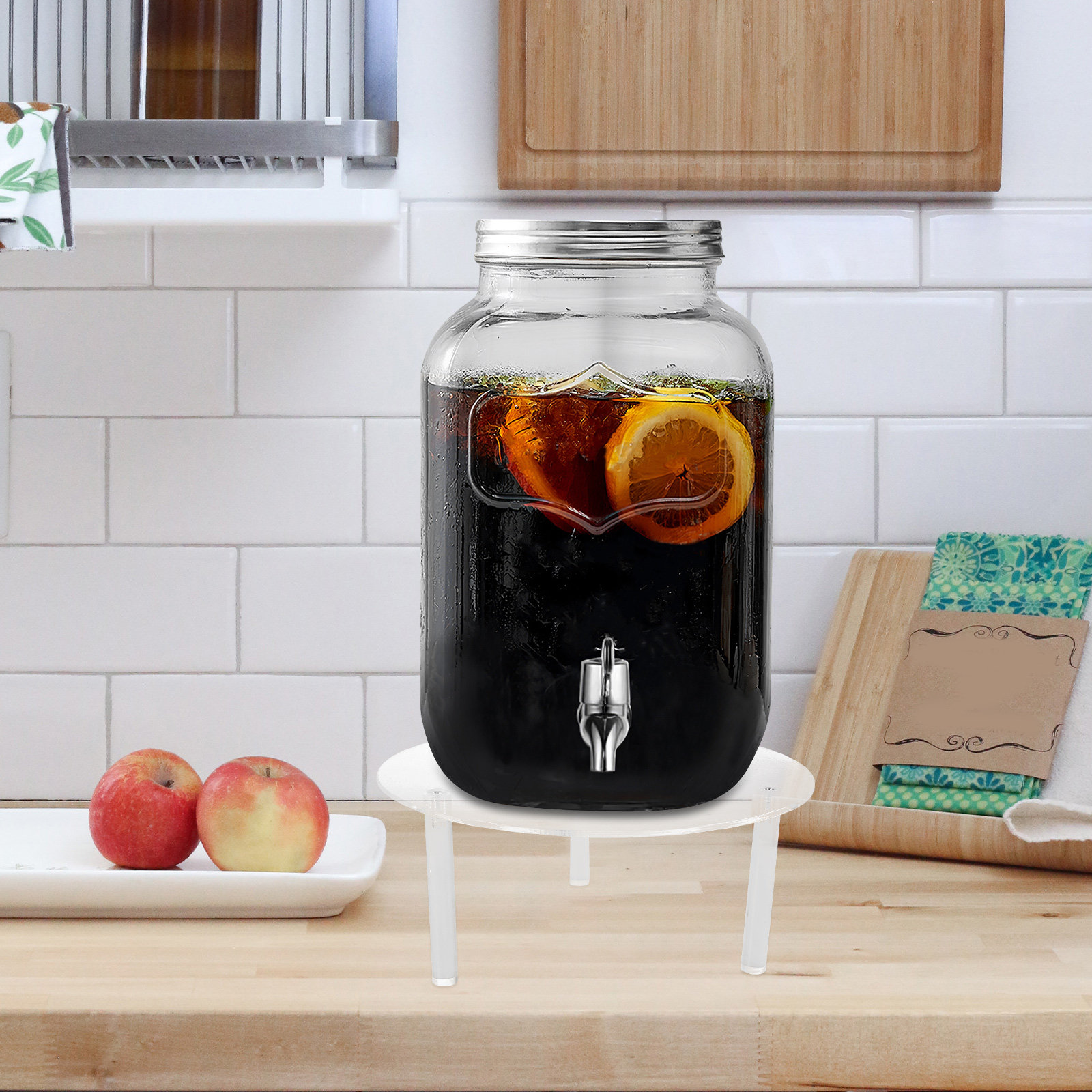 แท่นวางเครื่องจ่ายเครื่องดื่มอ - Home Bar Stand บทวิจารณ์และราคา