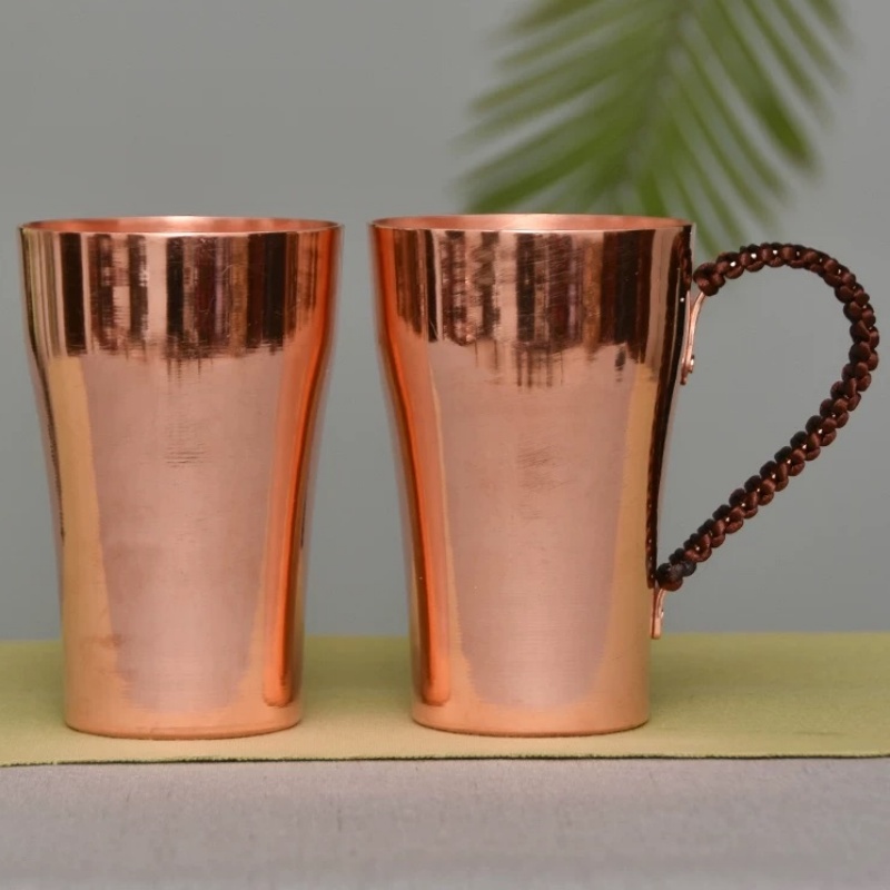 Handcrafted ทองแดงบริสุทธิ์เบี - Mule Copper Mug บทวิจารณ์และราคา