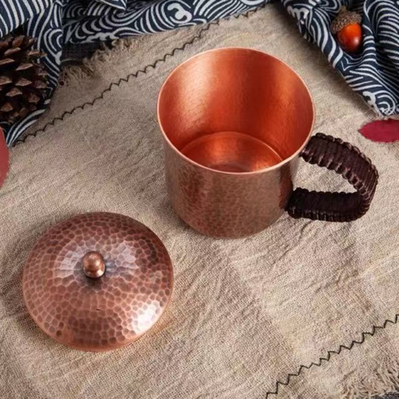 แก้วกาแฟทองแดงแท้สไตล์วินเทจ พ - Mule Copper Mug บทวิจารณ์และราคา