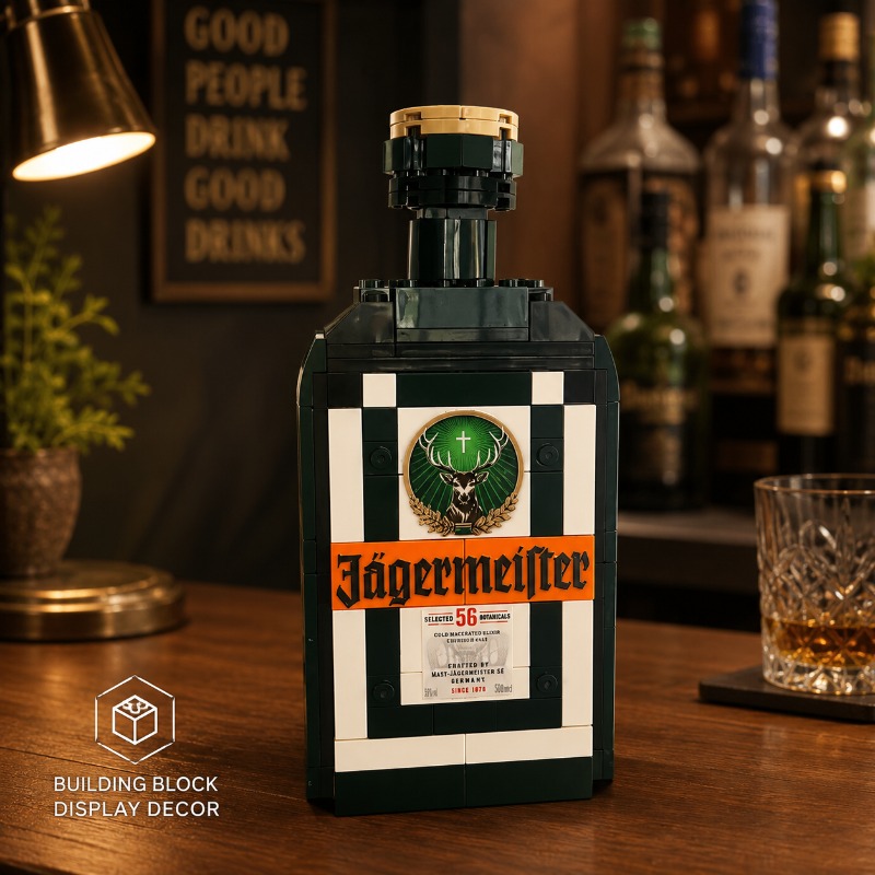 ตัวต่อรูปขวดเหล้าเยเกอร์ไมสเตอ - Home Bar Set บทวิจารณ์และราคา